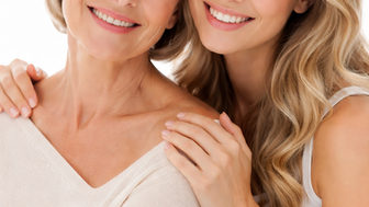 Photo of a mother and daughter