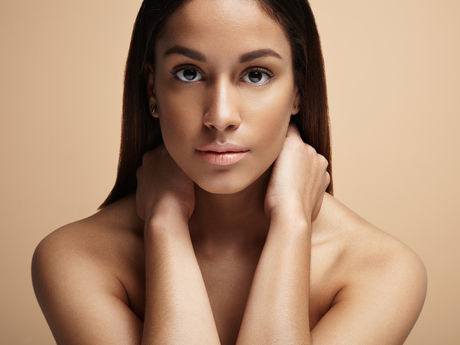 Photo of revitalised skin after combating stress