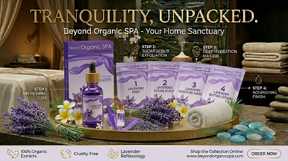 Thumbnail: 4IN1 ORGANIC GOLDEN  SPA PEDICURE KITS