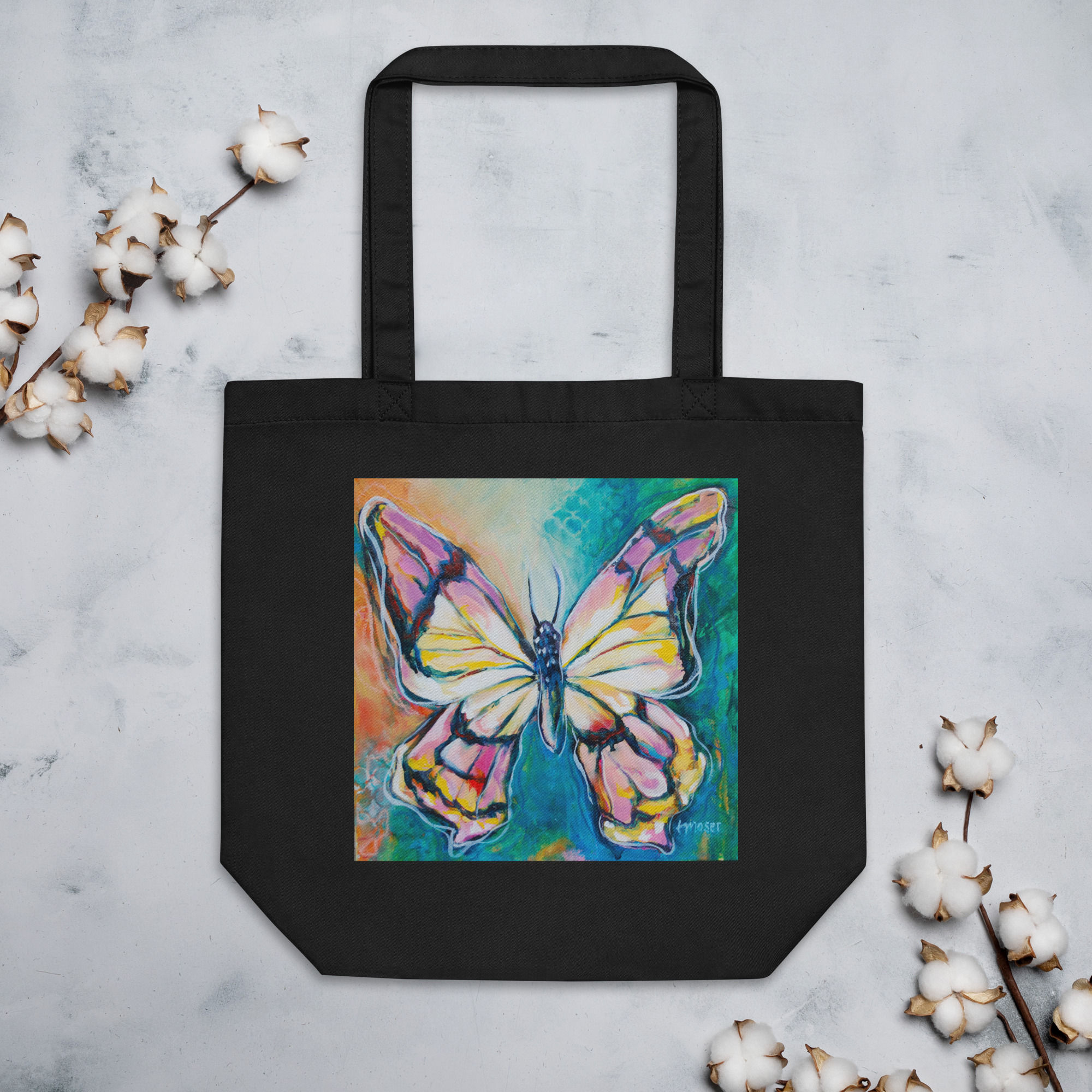 Eco Tote Bag - "Embrace Change"