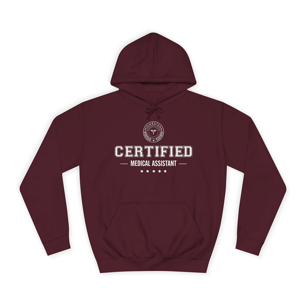 Thumbnail: Unisex Medical Assistant College Hoodie