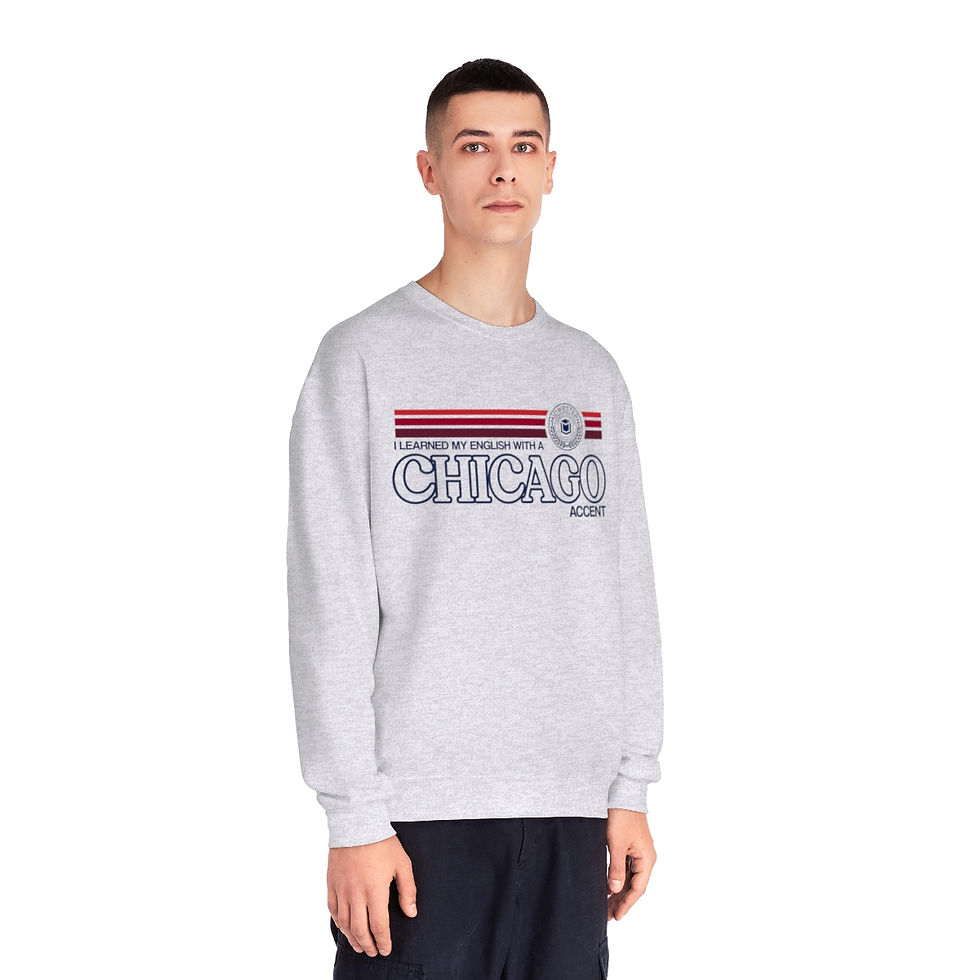 Thumbnail: Unisex NuBlend® Chicago Vintage Crewneck Sweatshirt