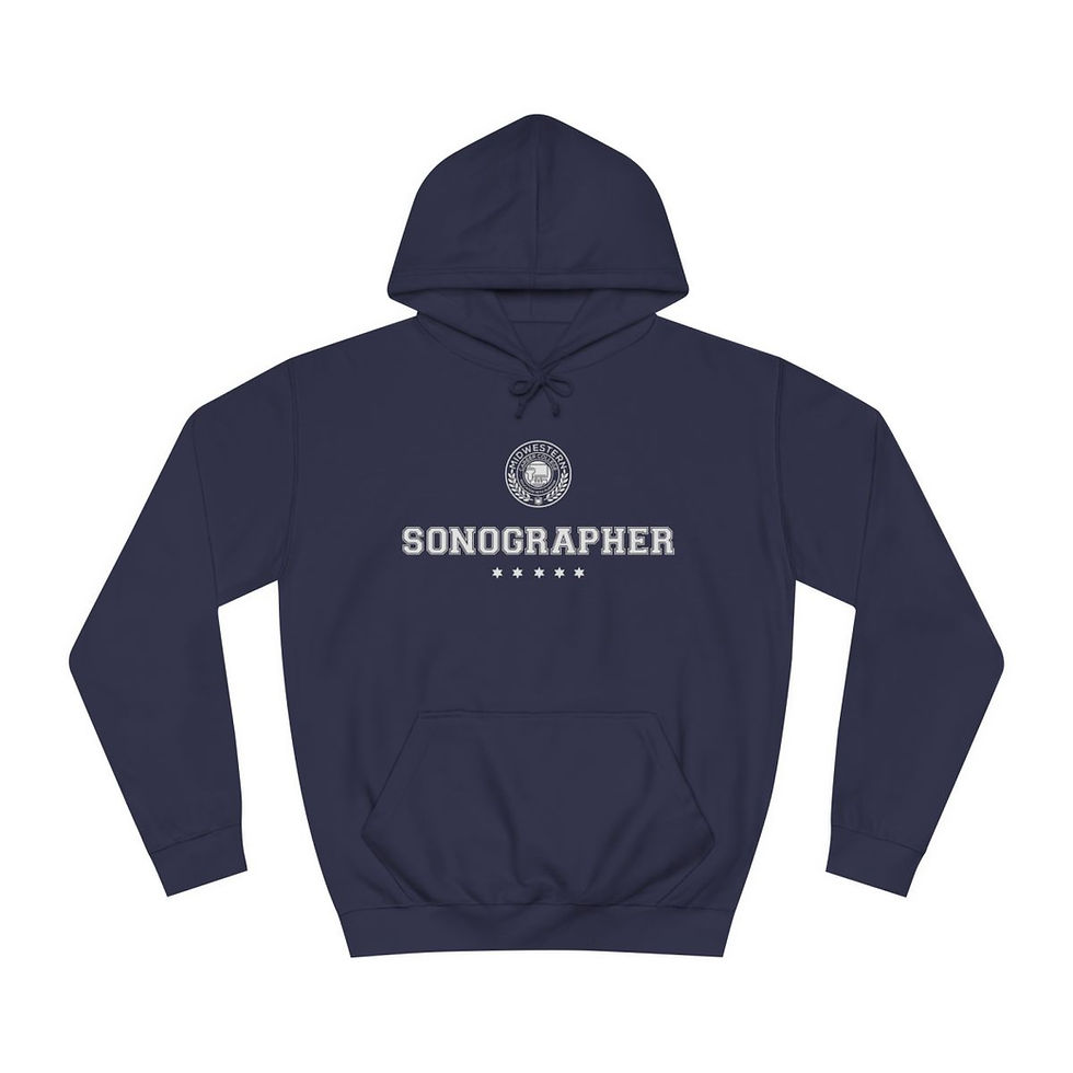 Thumbnail: Unisex Sonographer College Hoodie