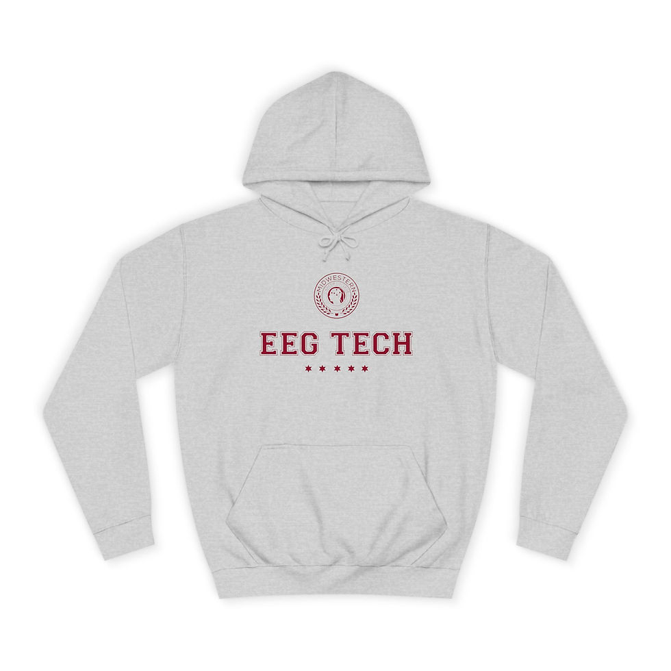 Thumbnail: Unisex EEG Tech College Hoodie
