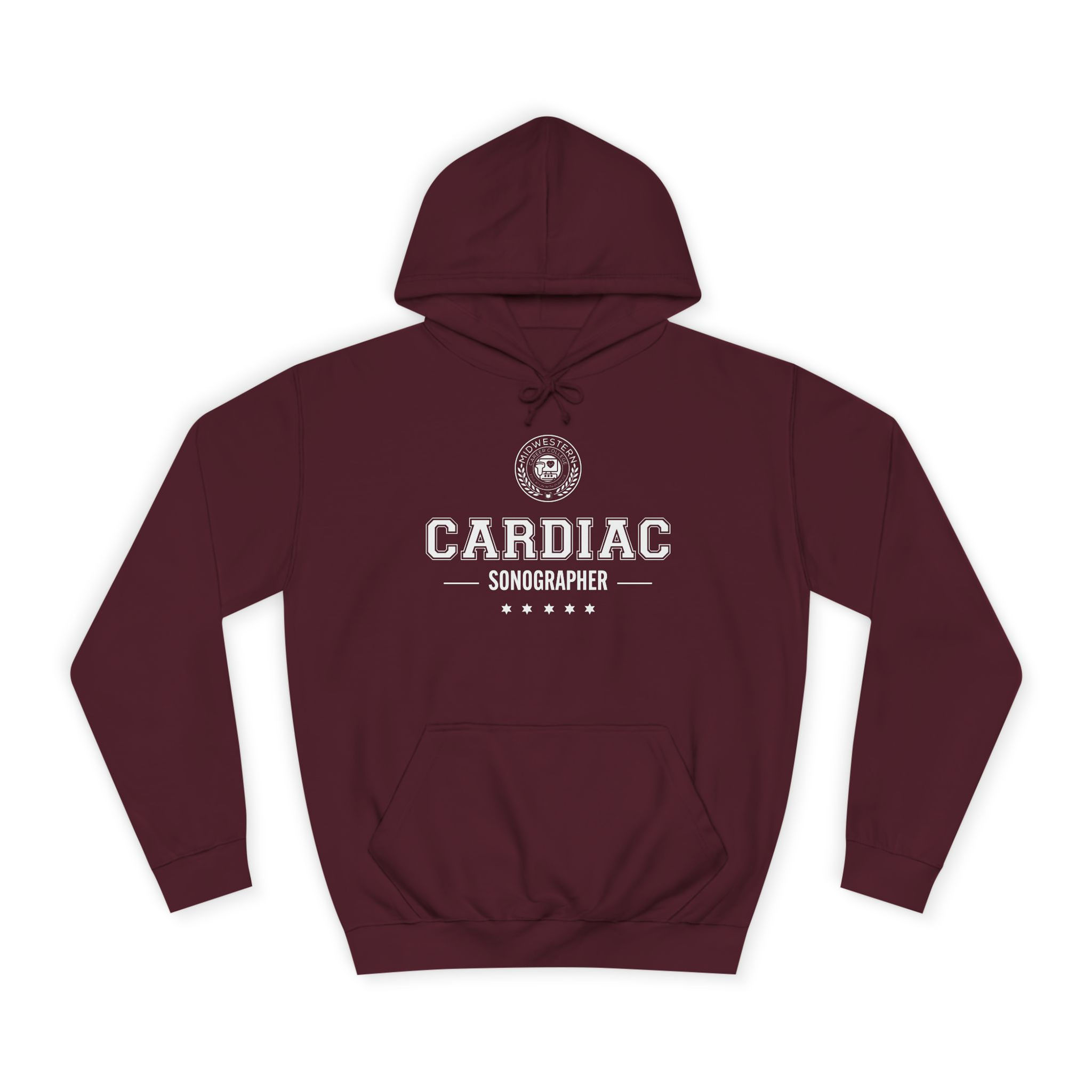 Unisex Cardiac Sonographer College Hoodie