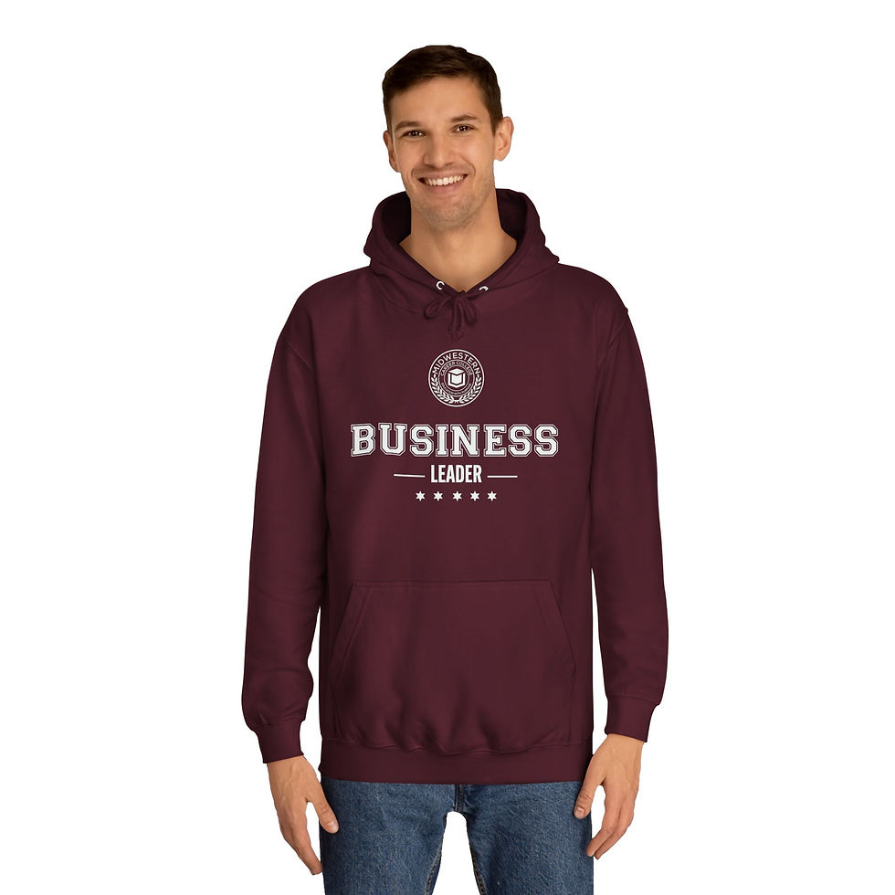 Thumbnail: Unisex Business Leader College Hoodie