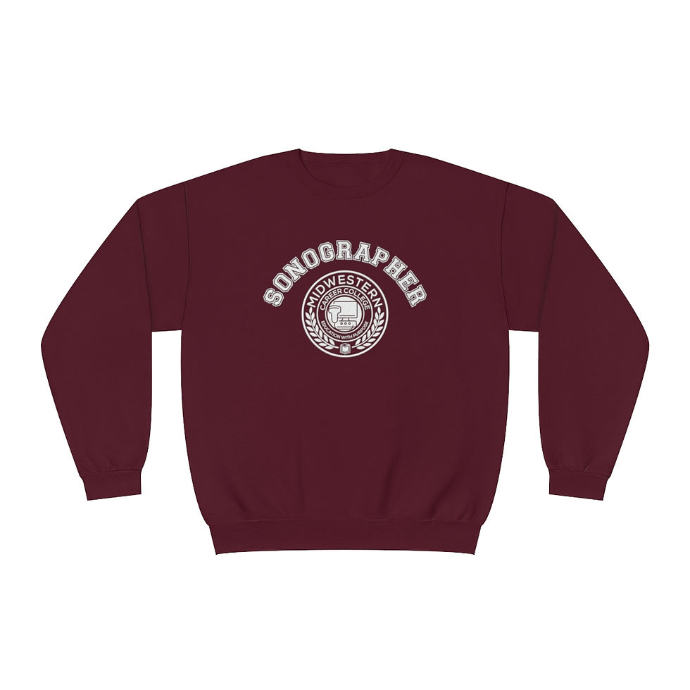 Thumbnail: Unisex NuBlend® Sonographer Crewneck Sweatshirt