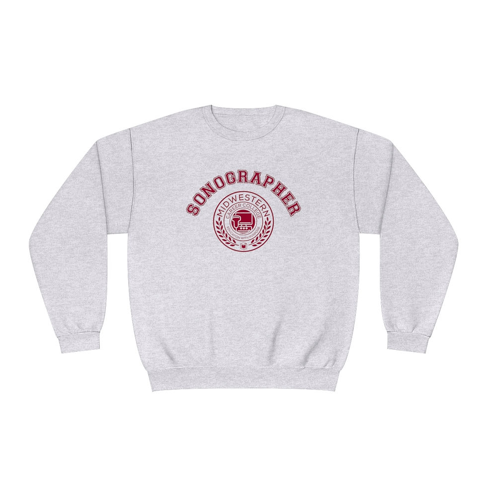 Thumbnail: Unisex NuBlend® Sonographer Crewneck Sweatshirt