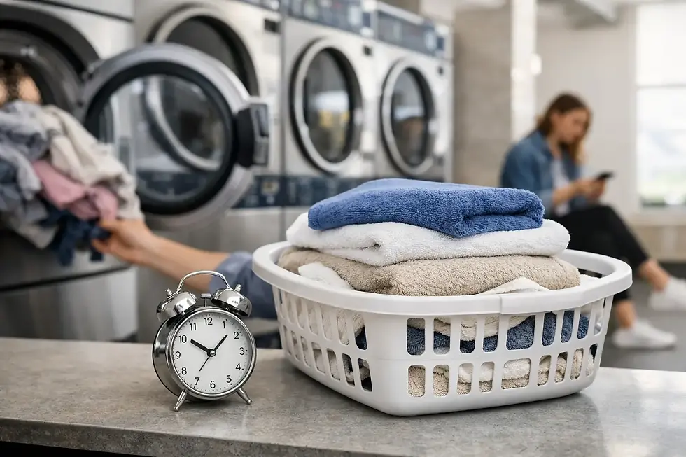 7 Self Service Laundromat Benefits That Save Time
