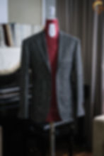 BROWNISH GREY FLANNEL JACKET