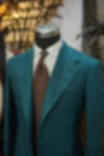 TEAL BLUE SUIT