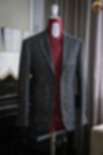 BROWNISH GREY FLANNEL JACKET