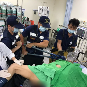 【新聞】大林工安意外鋼筋插入工人胸前及骨盆 拔除鋼筋觀察中