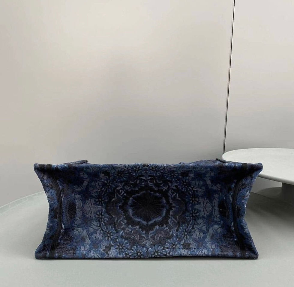 Thumbnail: CD Floral Canvas Tote 