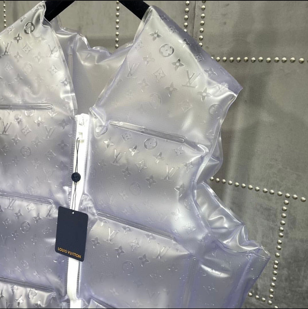 Thumbnail: LV Inflatable Vest CLEAR MENS