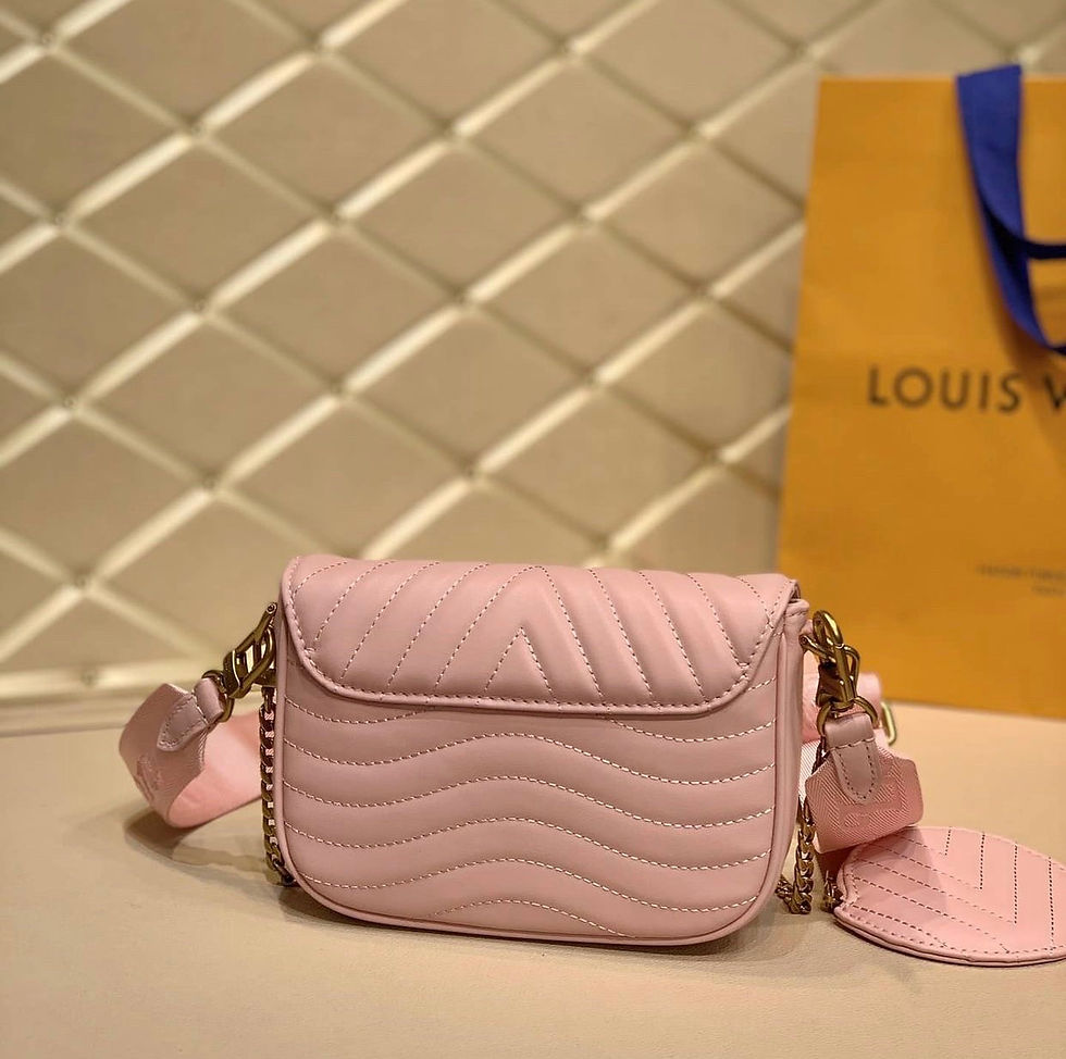 Thumbnail: LV Multi Pochette Accessories Quilted Rose FW21-22