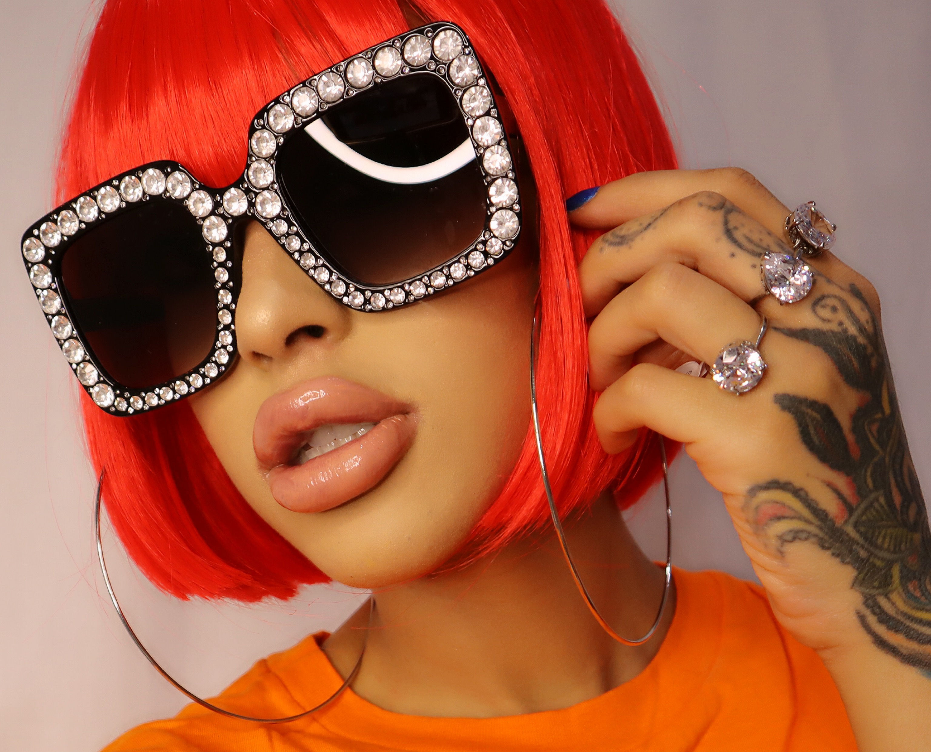 Black Love Diamond Fab Frame