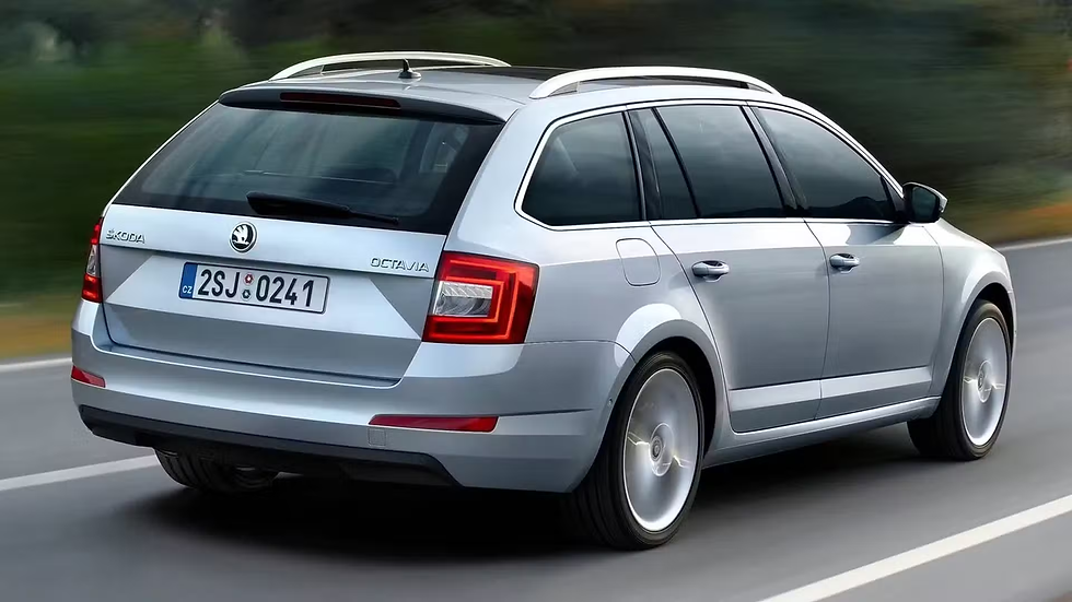 Skoda Octavia Combi achteraanzicht