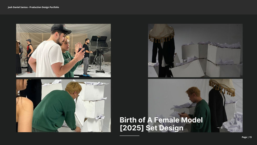 Birth of A Female Model - Production Design: Page 6
