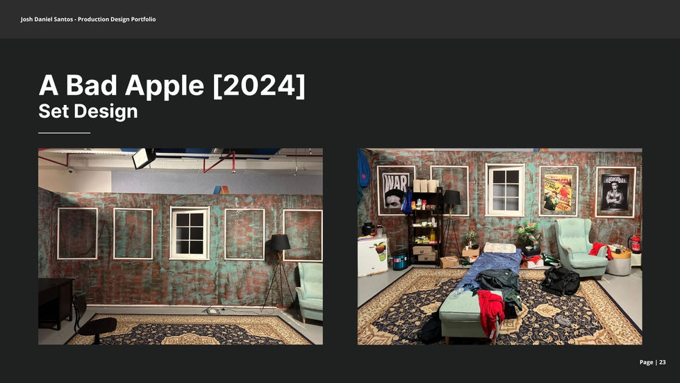 A Bad Apple - Production Design: Page 4