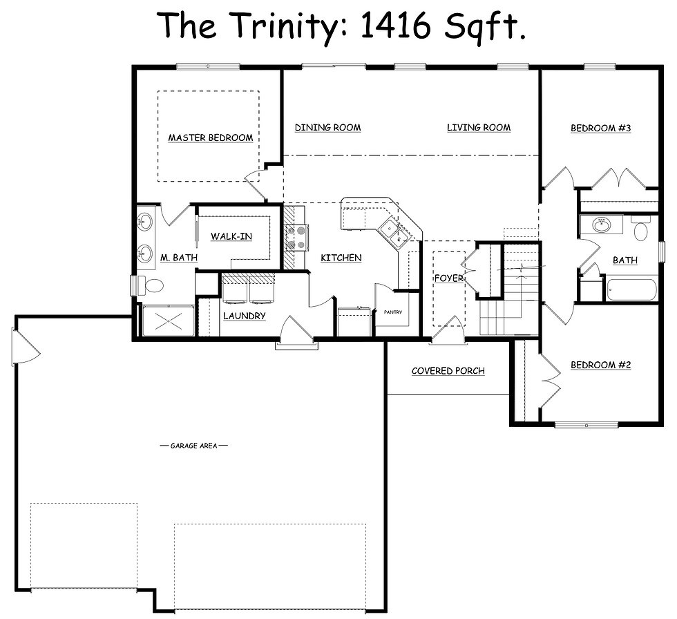 the trinity floor plan