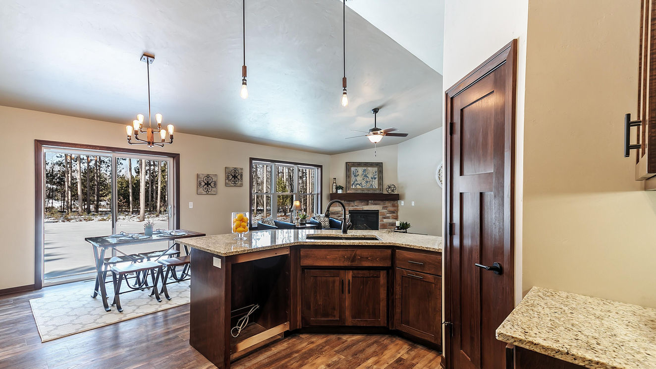open concept kitchen floor plan