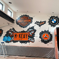 Calgary painted murals