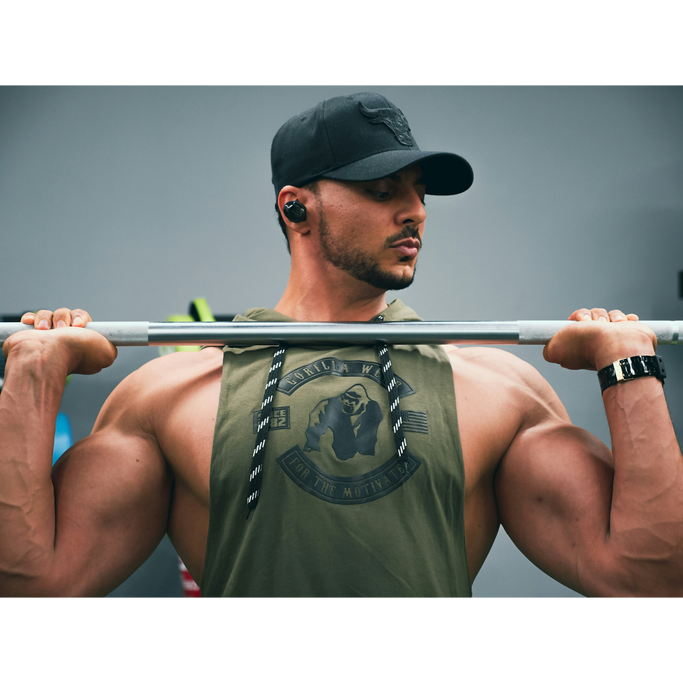 homme sportif musclé