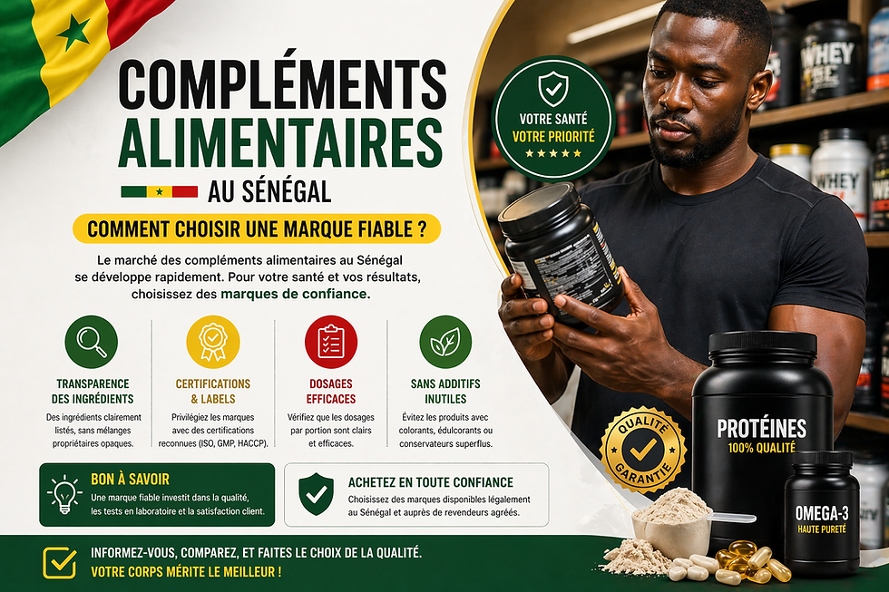 compléments alimentaires