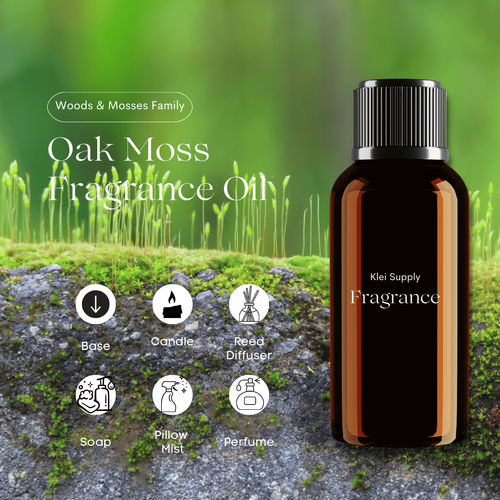 Oak Moss Fragrance Oil Klei Studio