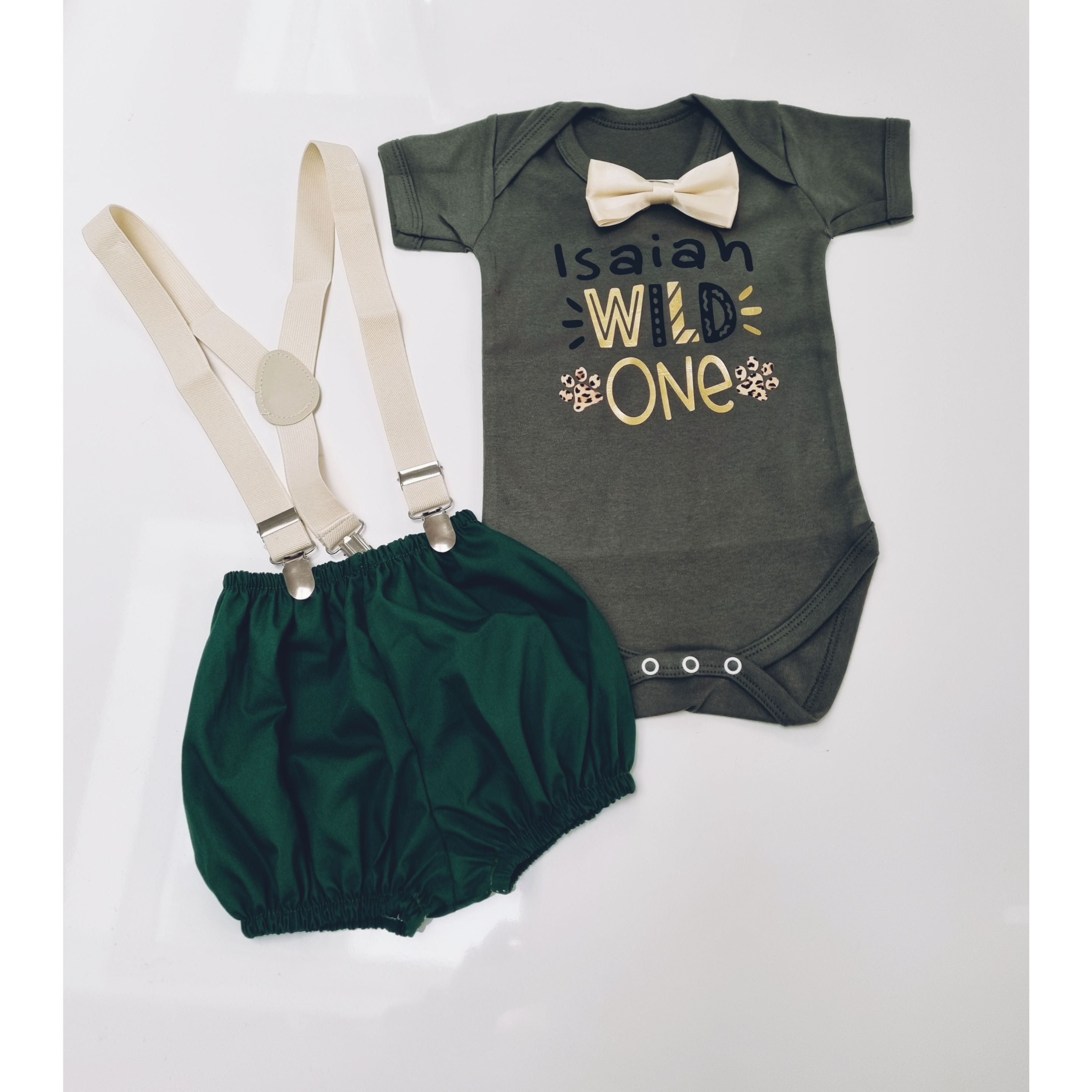Wild one Boys Cake Smash outfit