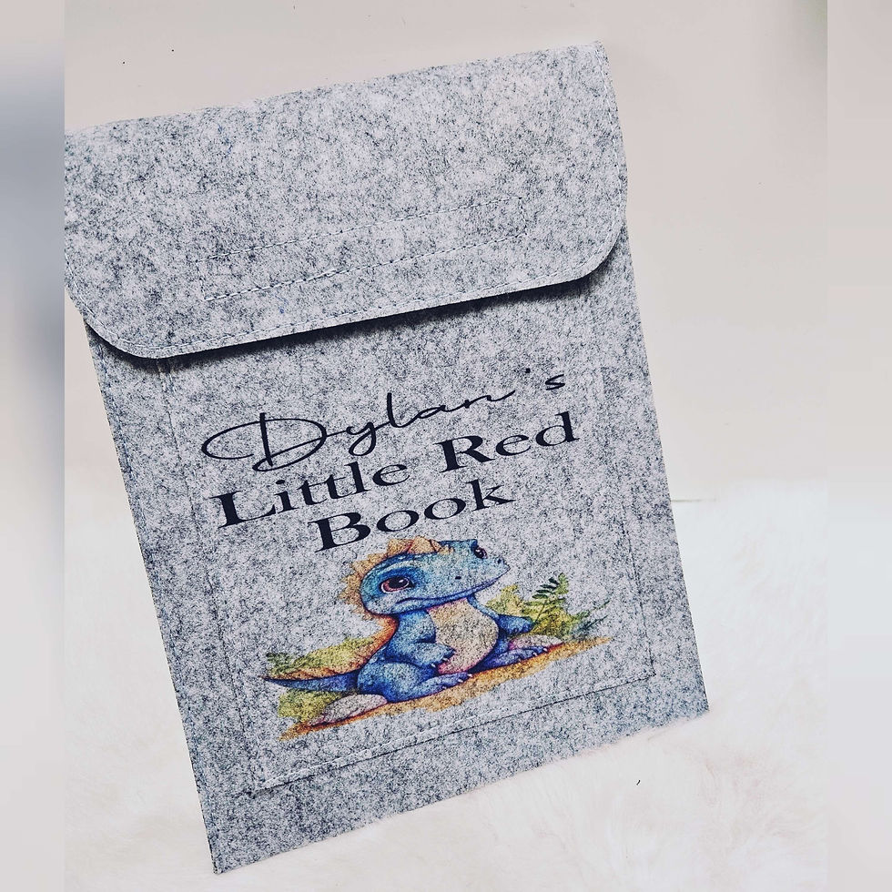 Thumbnail: Personalised Red Book Holder