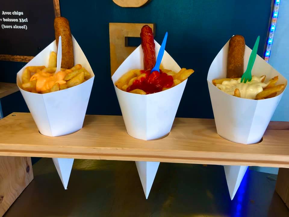 Arranged Food and Objects