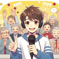 ライバー男の子