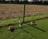 Nettoyage de cloture avec matériel thermique de grande marque