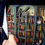 Thumbnail: Miniature Library of Forgotten Books Bookshelf & Ladder