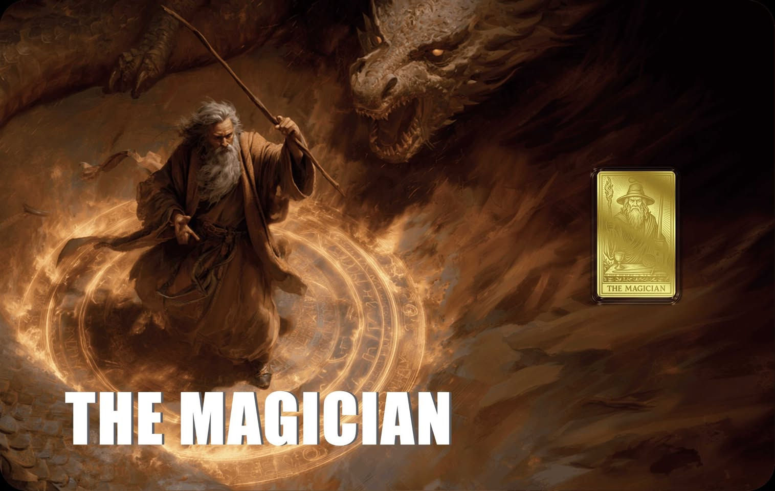 The Magician-Liberia 1/000 gold