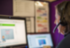 tute teacher teaching an online lesson