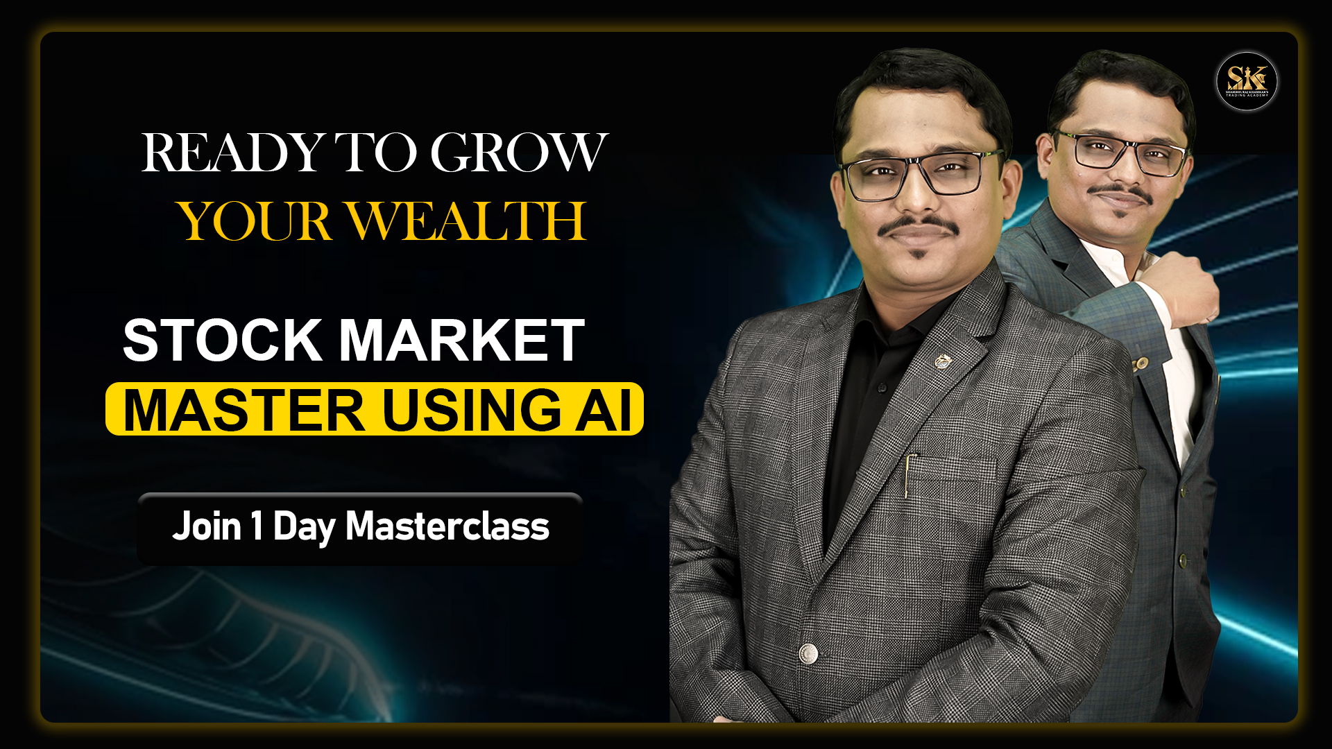 AI Stock Market Masterclass Poster