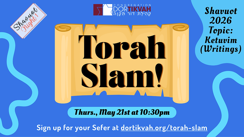 TORAH SLAM 2026