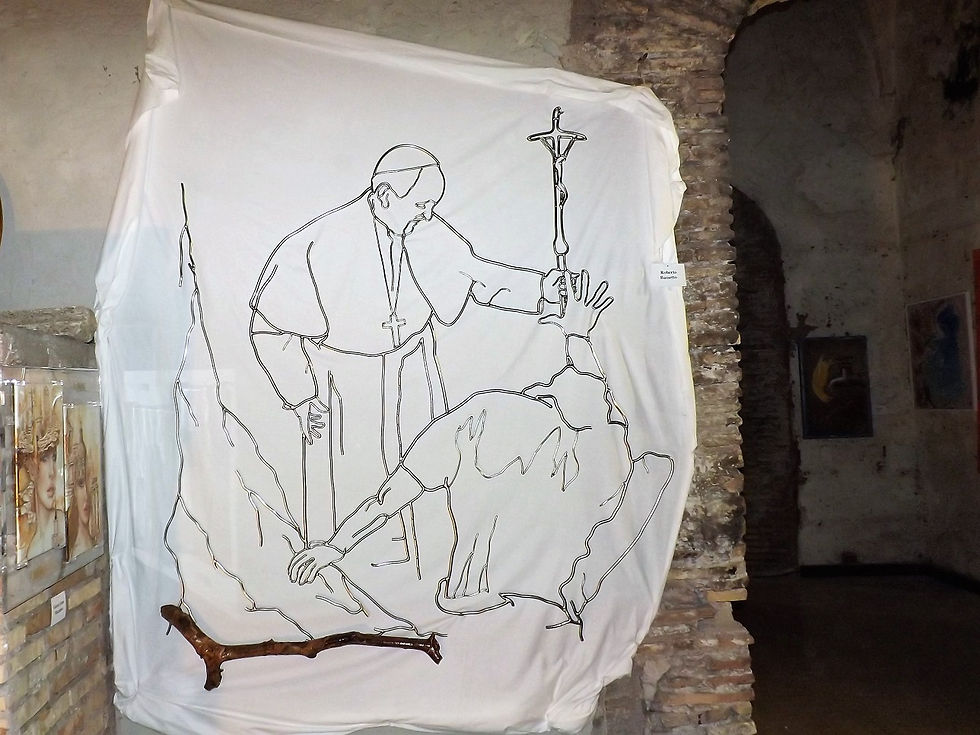 Quando saro' elevato da terra attirero' tutti a me XII Biennale Arte Internazionale Sale del Brama
