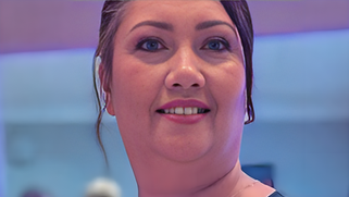 Meet Gretchen Burton, the woman behind the Surveillance Screens.