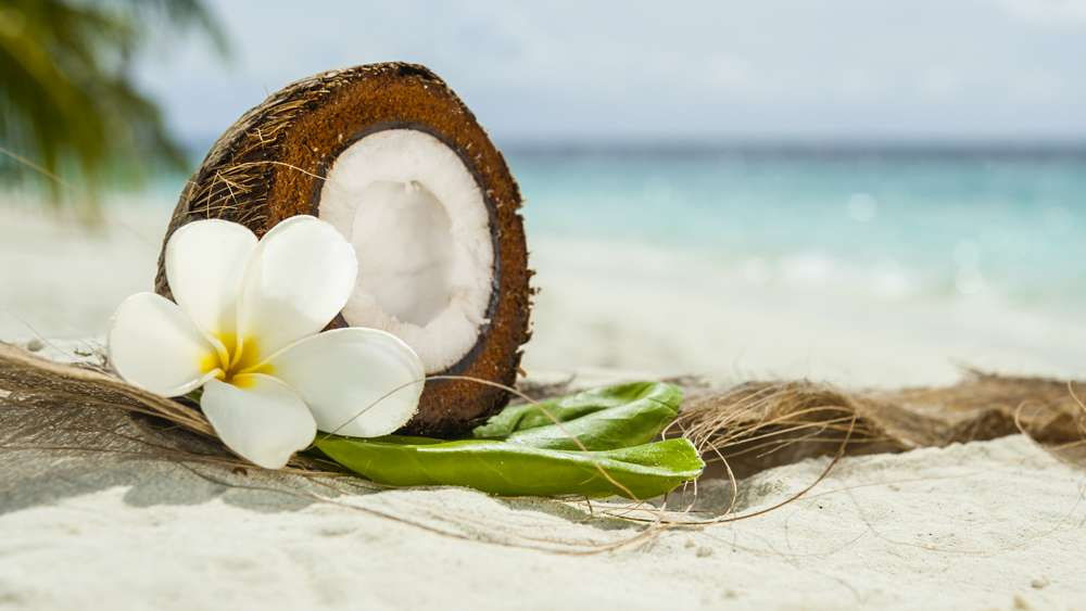 Bougie parfum monoï de Tahiti