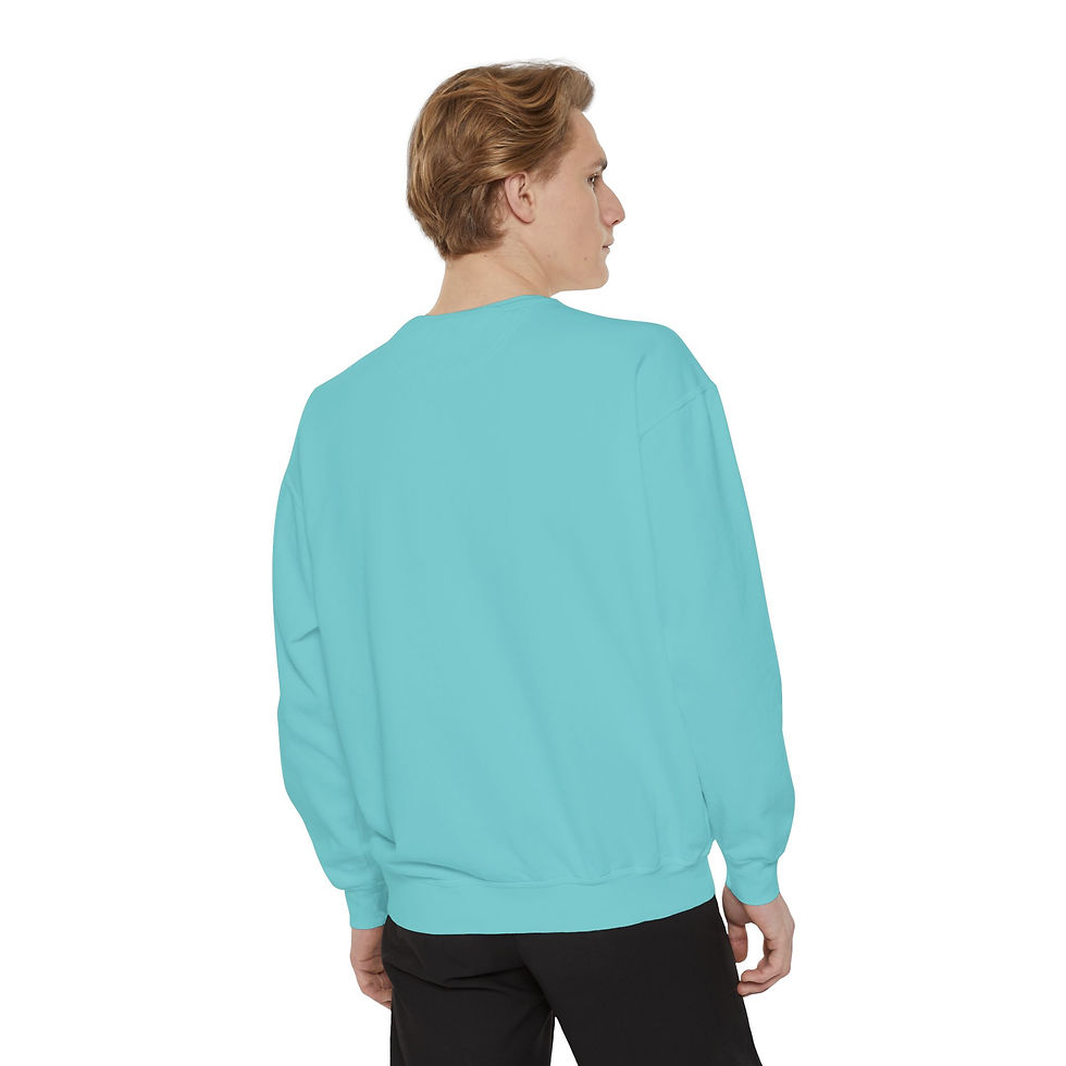 Thumbnail: Bold Statement Unisex Garment-Dyed Sweatshirt