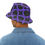 Thumbnail: Purple Dot Pattern Bucket Hat
