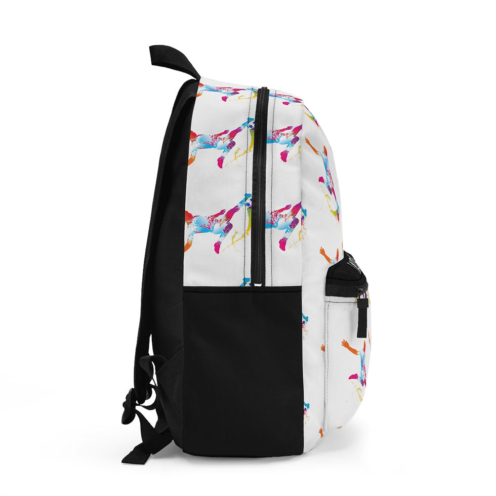 Thumbnail: Vibrant Skateboarder Backpack