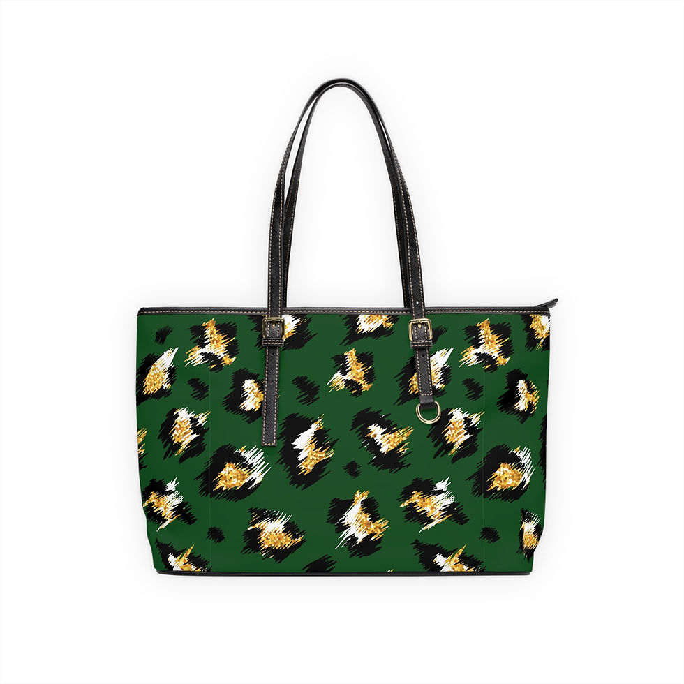 Thumbnail: Stylish Leopard Print Shoulder Bag