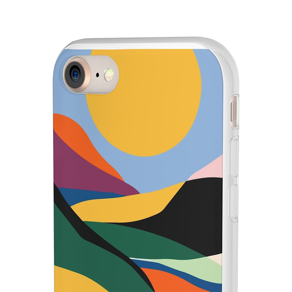 Thumbnail: Colorful Landscape Flexi Cases 
