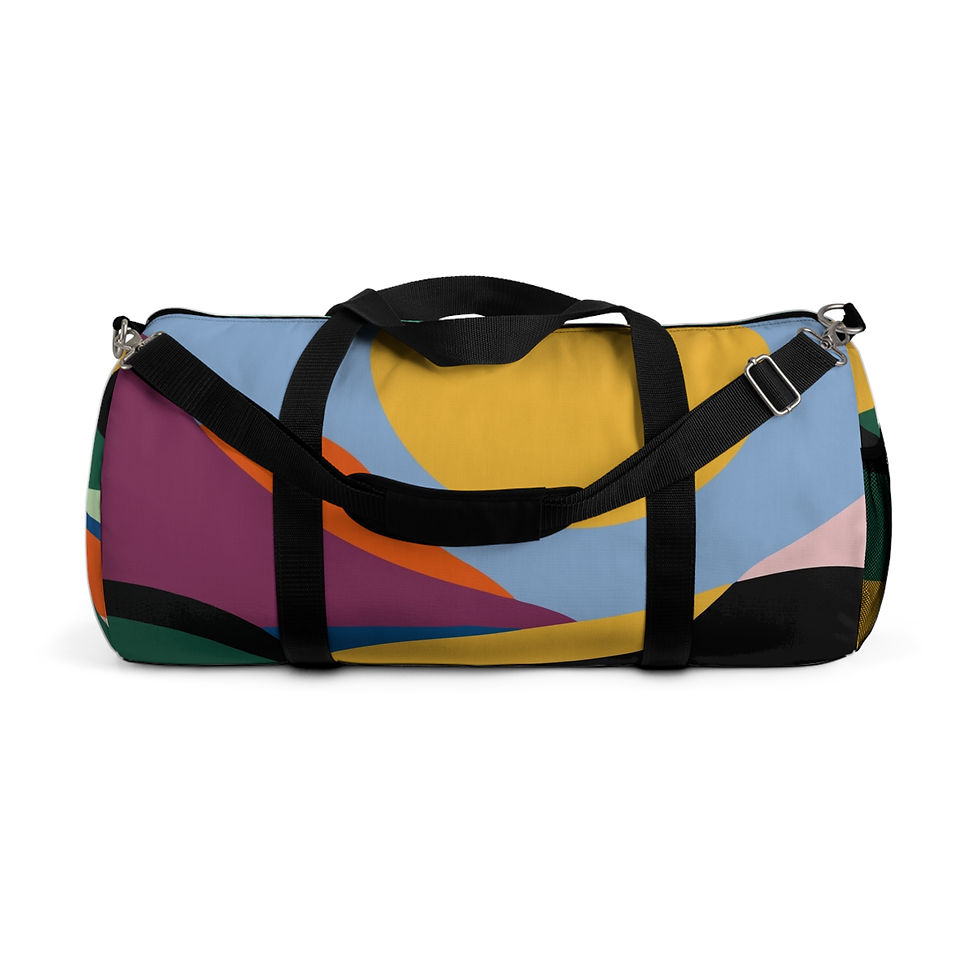 Thumbnail: Colorful Abtract Art Duffel Bag