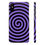 Thumbnail: Trendy Purple Spiral Slim Fit Phone Case 